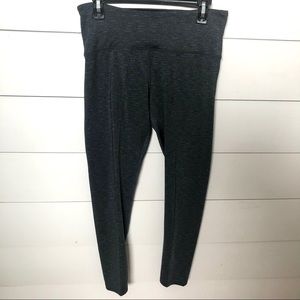 TUFF ATHLETICS Blue/Grey Leggings Size Medium